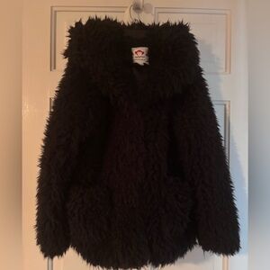NWOT Appaman girls faux fur hooded dress coat. Size 12